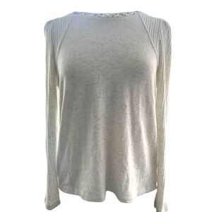 Democracy Rhinestone Embellished Lightweight Soft Sweater Med Edgy Boho Business